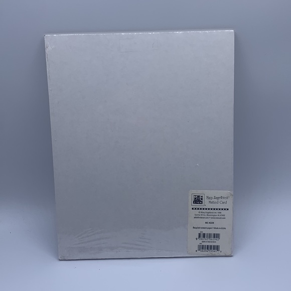 Vintage 1988 Mary Engelbreit 8 x 10 Make A Wish Matted Card Recycled Paper USA - Picture 2 of 3